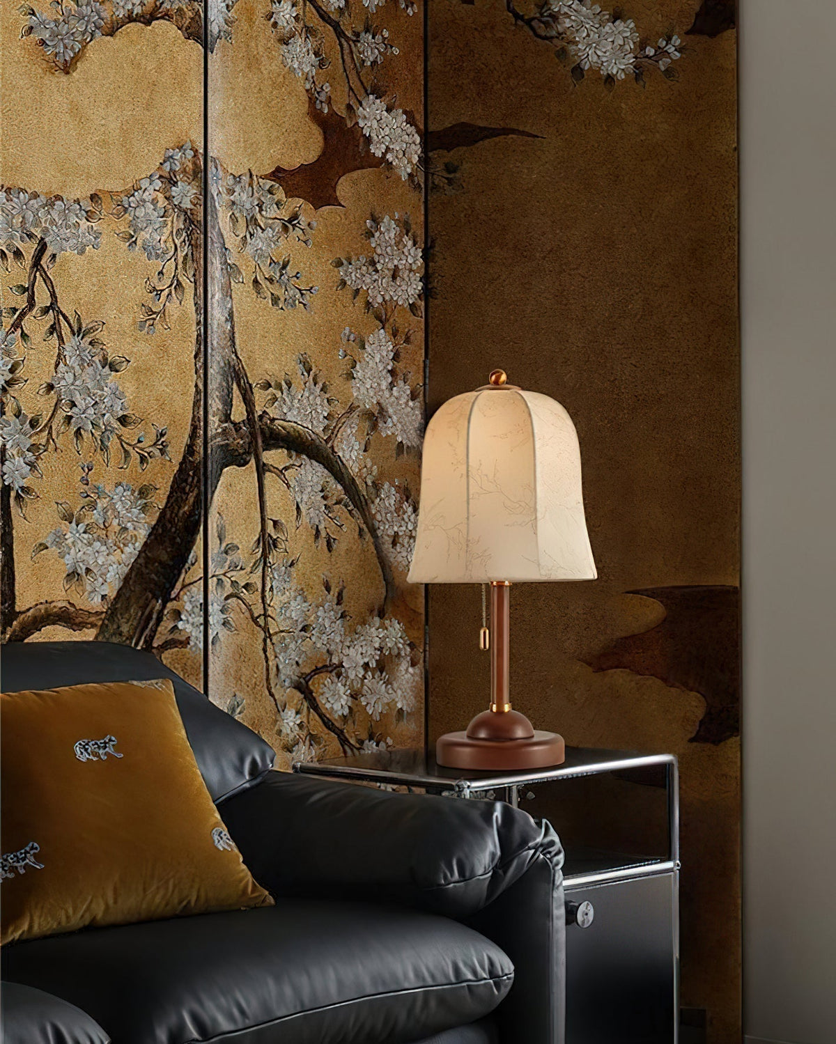 Ivelen Wabi-Sabi Wood Desk Lamp