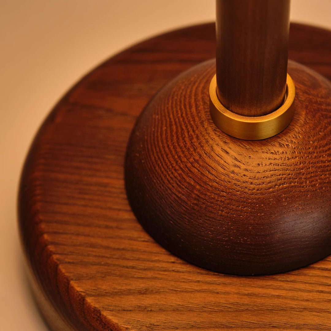 Ivelen Wabi-Sabi Wood Desk Lamp