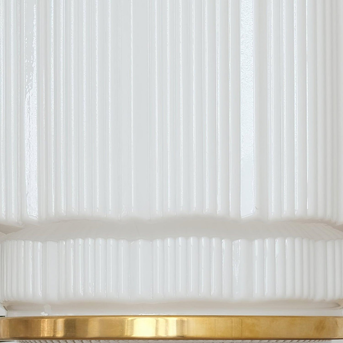 Celiina Pendant Light Brass Glass Ribbed