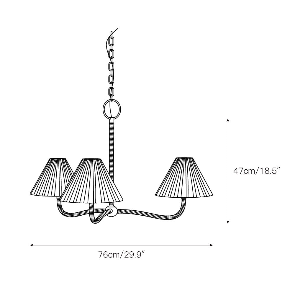 Buhan Sculptural Chandelier