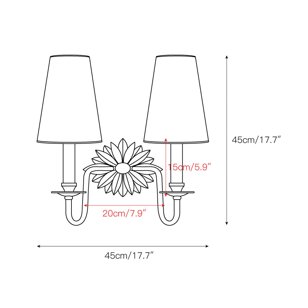 Xahan Double Indoor Wall Light