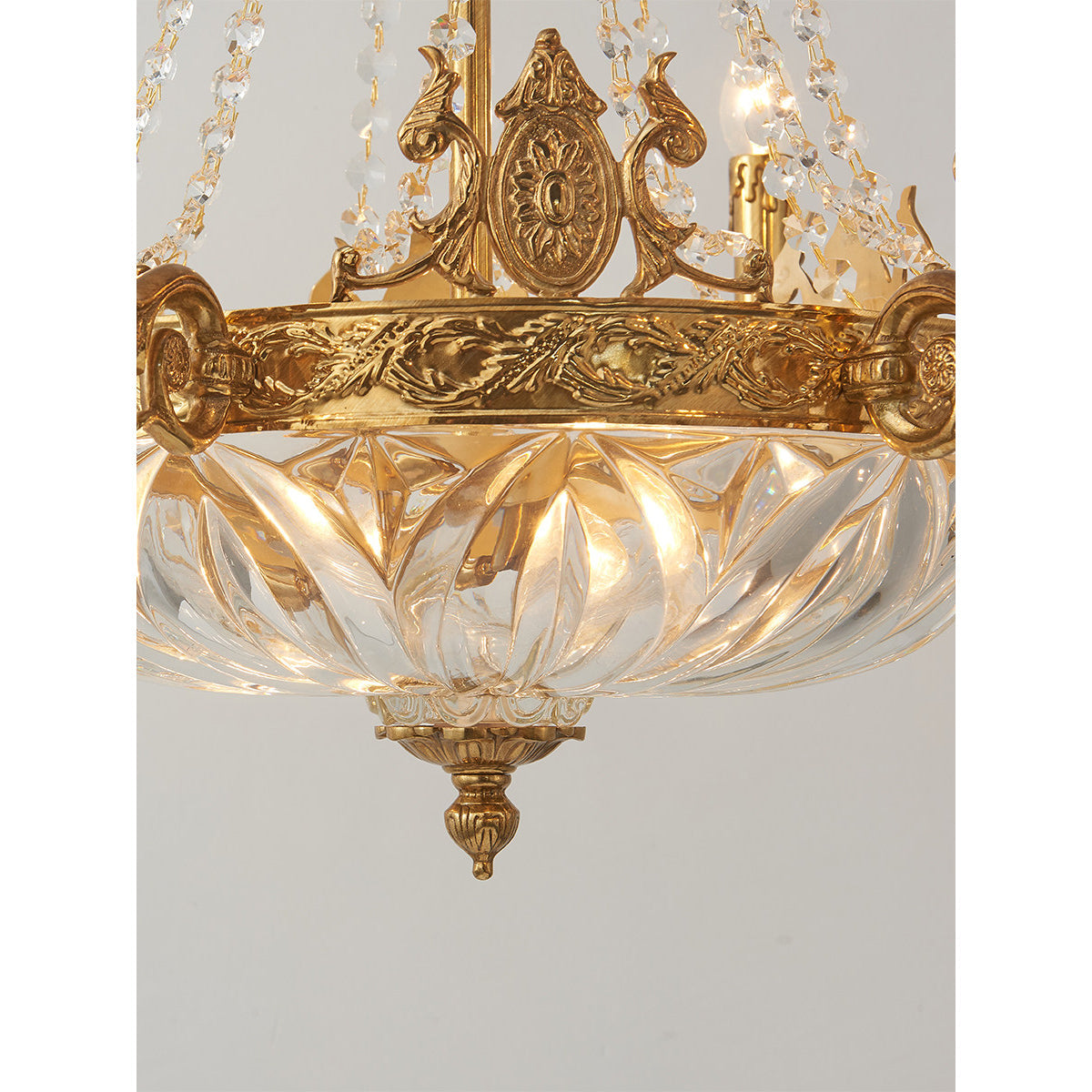 Emuma Brass Chandelier