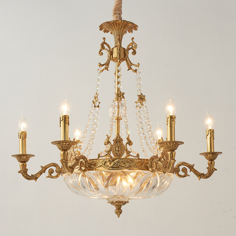 Emuma Brass Chandelier