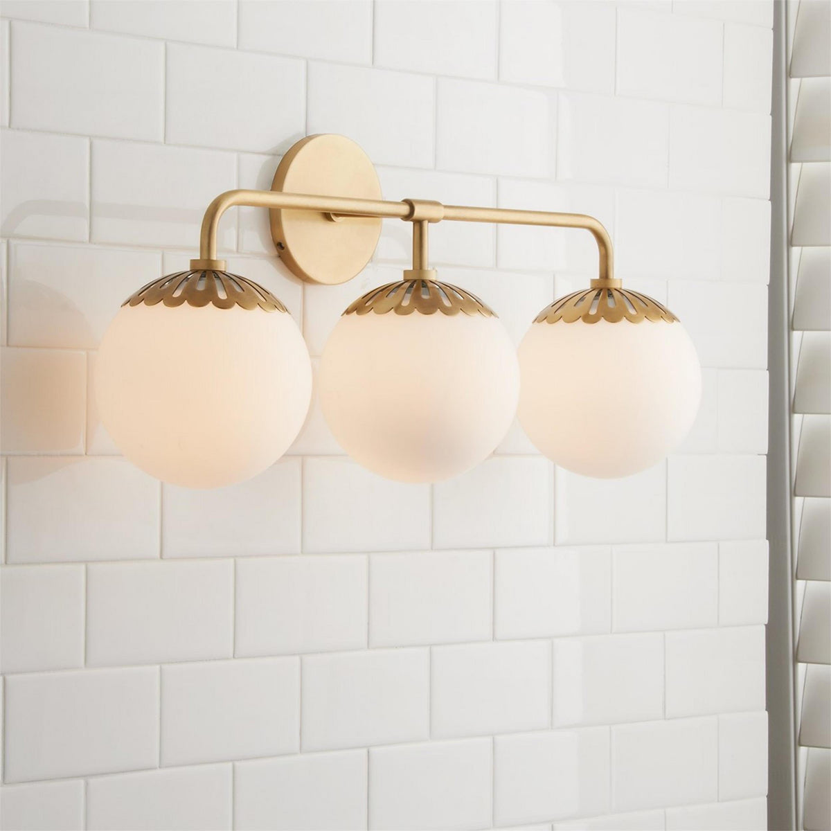 Coralie Globe Glass Wall Lamp