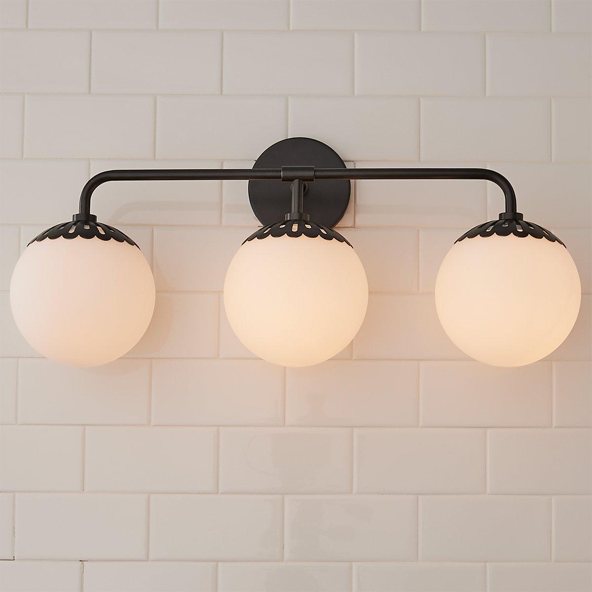 Coralie Globe Glass Wall Lamp