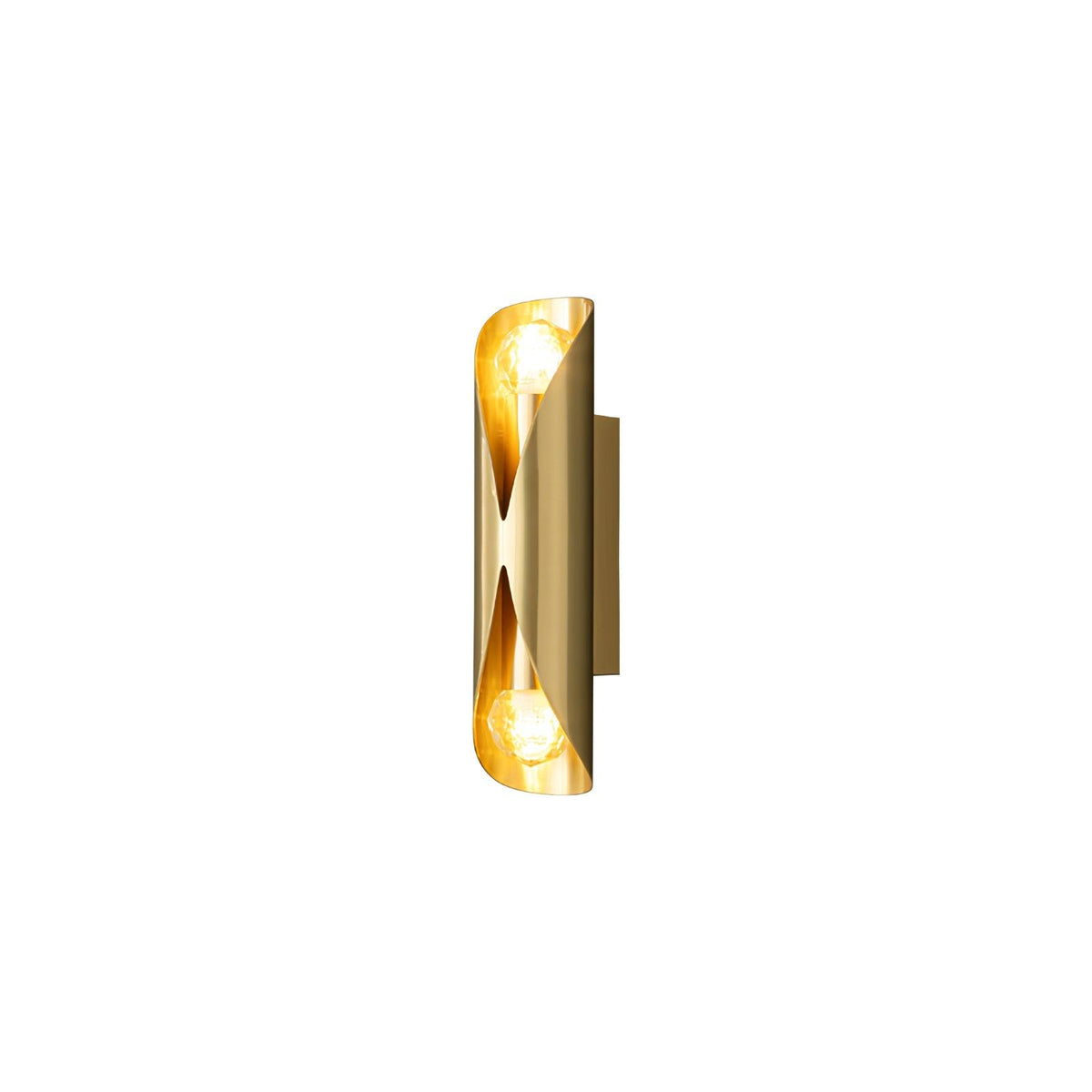 Veyric Diamonds Brass Wall Lamp