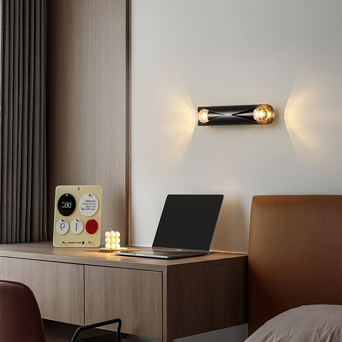 Veyric Diamonds Brass Wall Lamp
