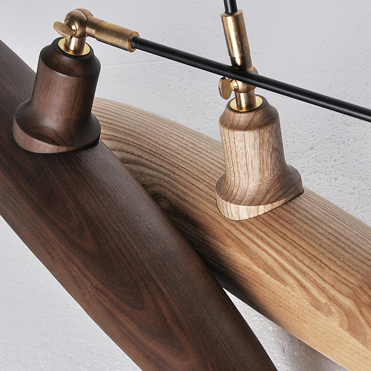 Zelirira Blade Wood Pendant Light