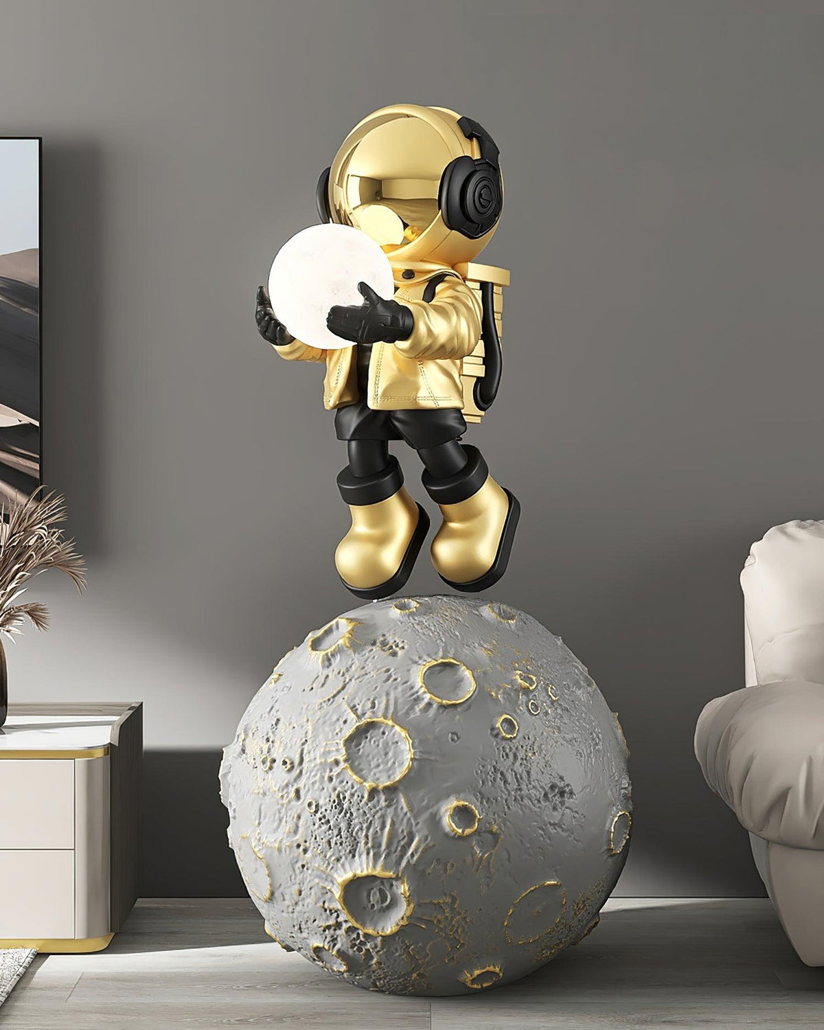 Lucelora Modern Resin Floor Lamp