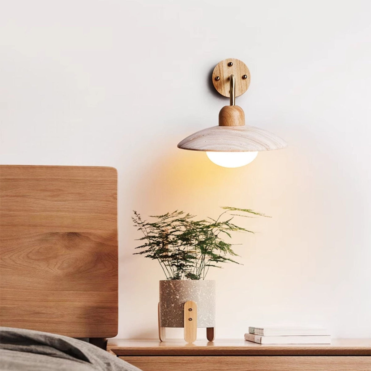 Wadia Dome Arm Indoor Wall Light