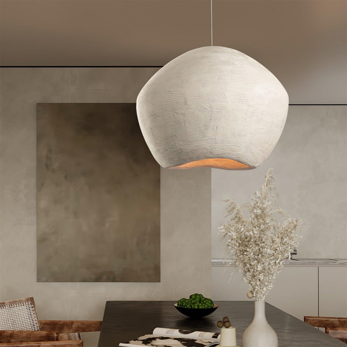 Aursore Modern Minimalist  Nordic Dome Composite Pendant Lamp