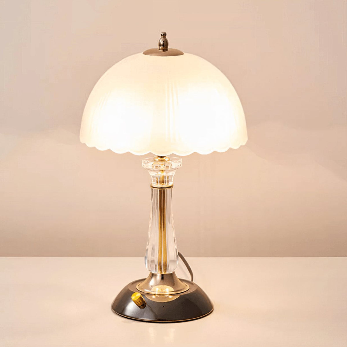Belle Domed Glass Table Light