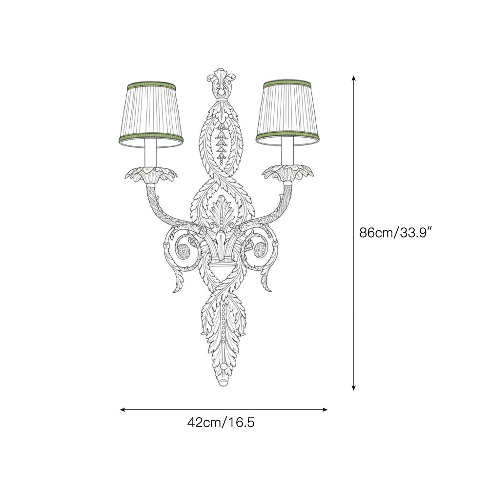 Oriinelle Brass Wall Lamp