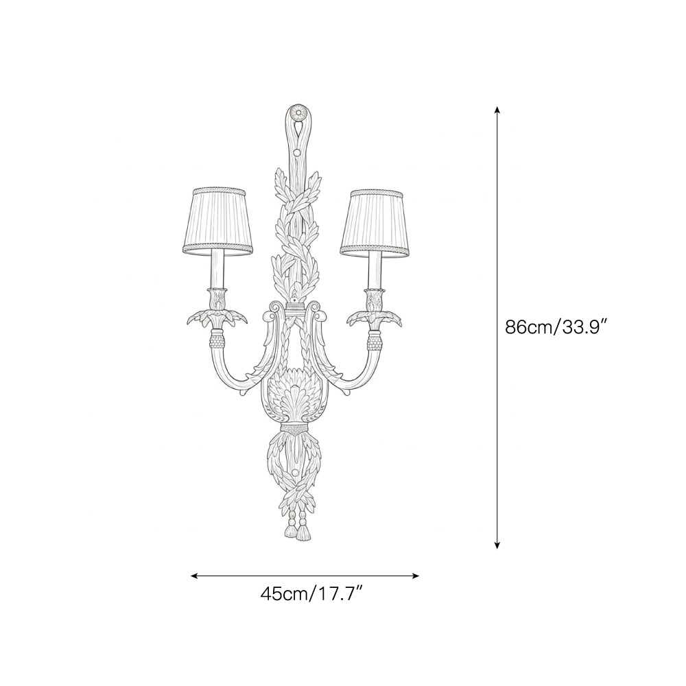 Oriinelle Brass Wall Lamp