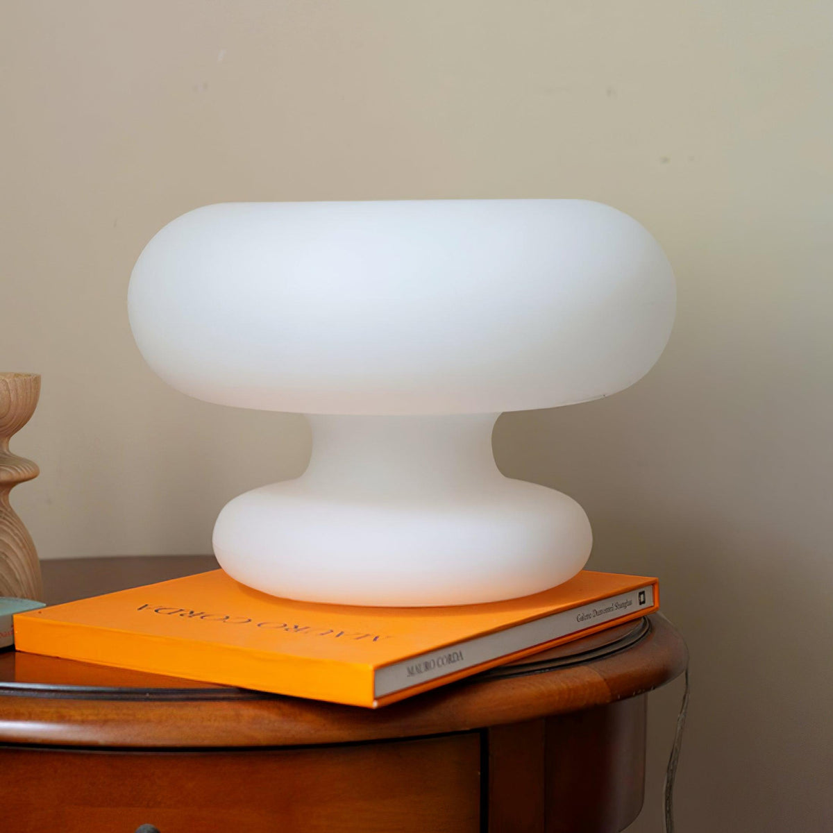 Liorirette Glass Contemporary Table Lamp