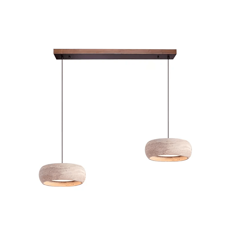 Inaela Donut Travertine Pendant Light