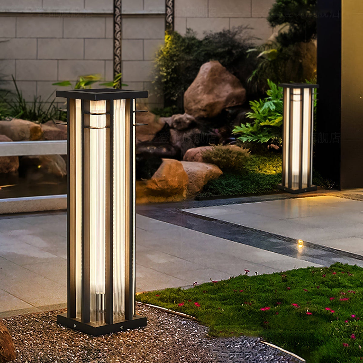 Strata Double Axis Outdoor Post Lamp