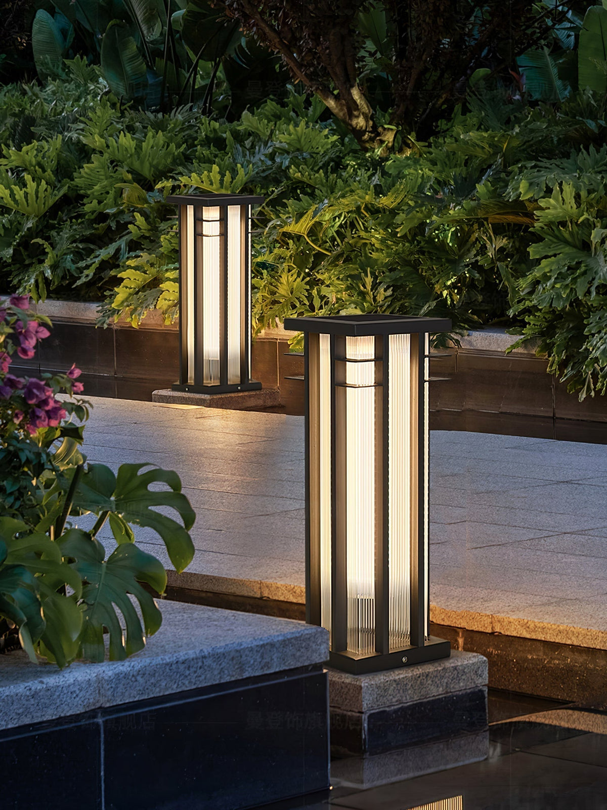 Strata Double Axis Outdoor Post Lamp