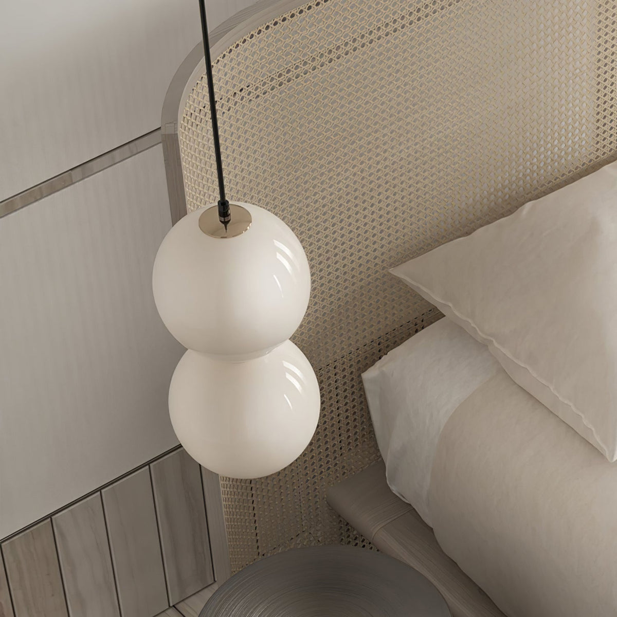 Frankie Minimalist Glass Pendant Light