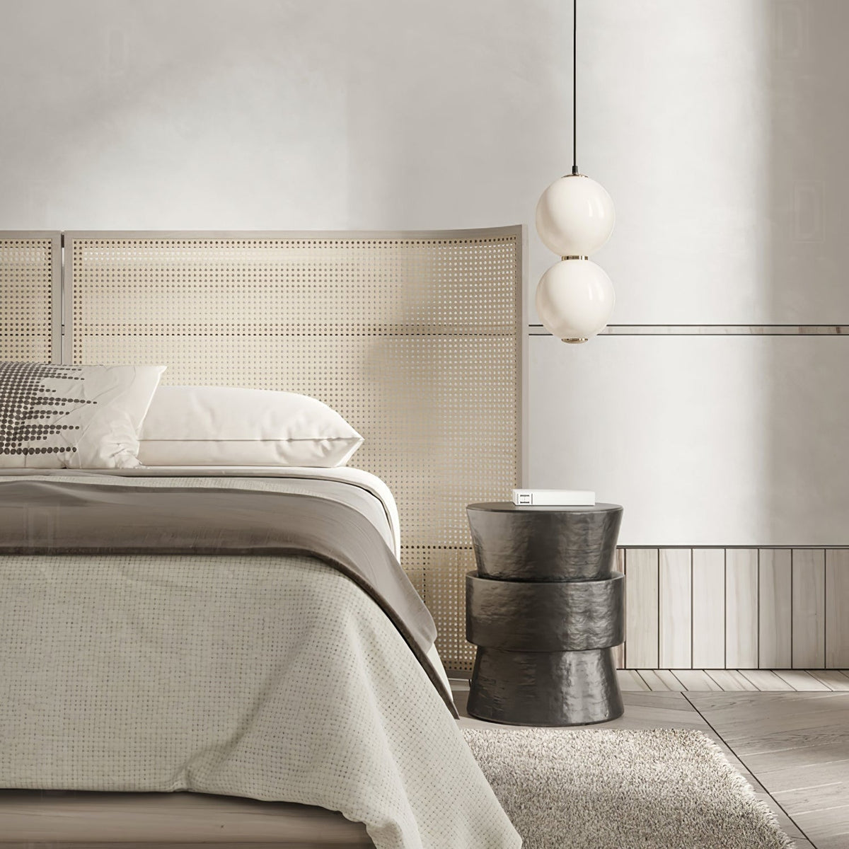 Frankie Minimalist Glass Pendant Light