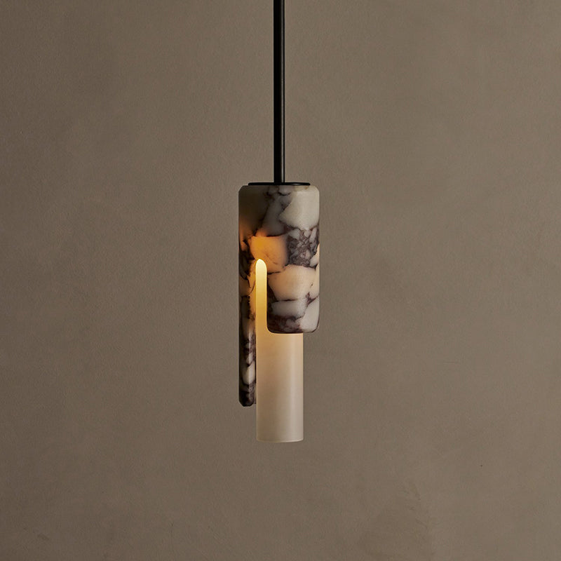 Elix Modern Minimalist Marble Glass Pendant Lamp