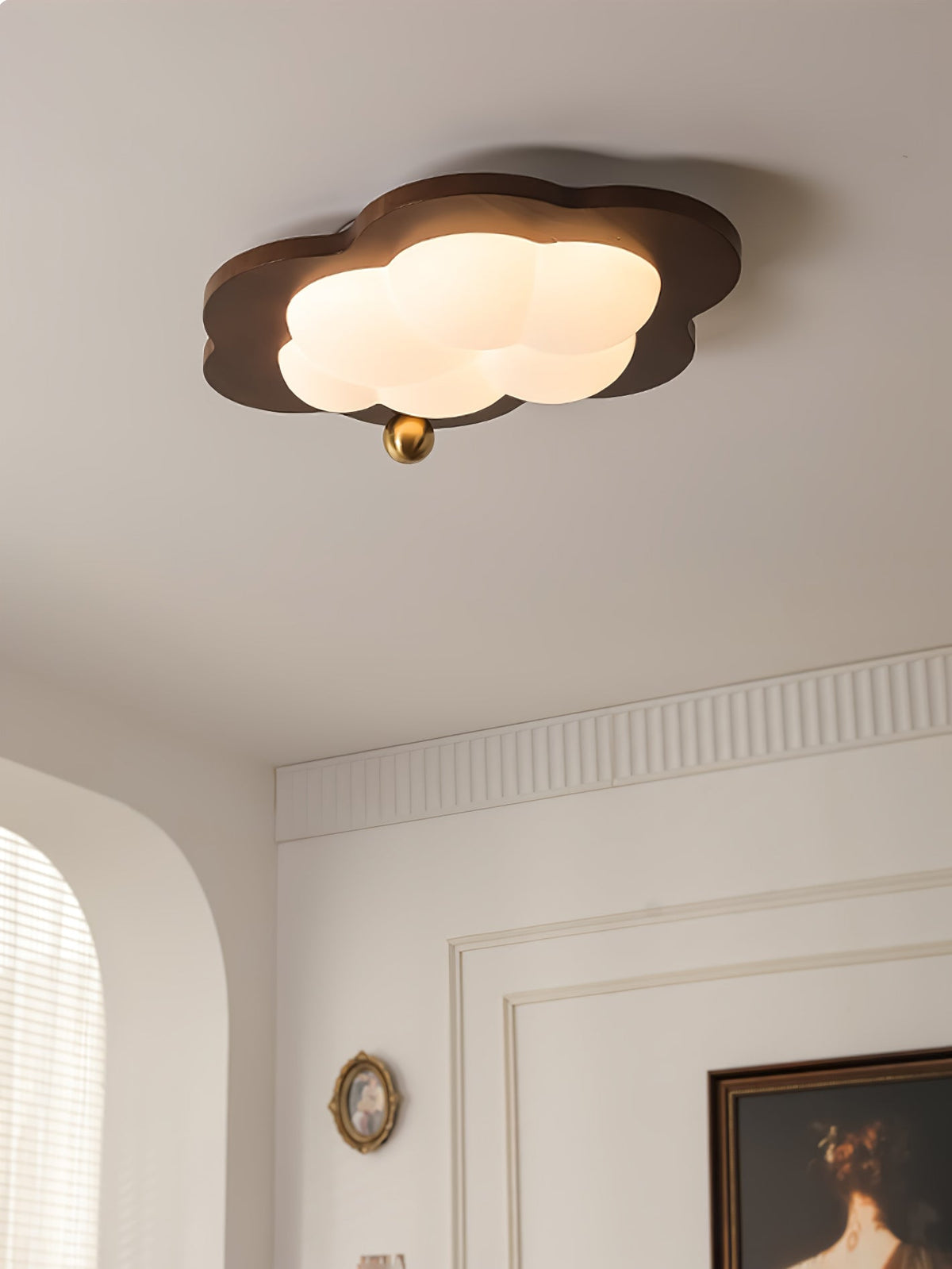 Ivaren Premium Nordic Art Wood Ceiling Light