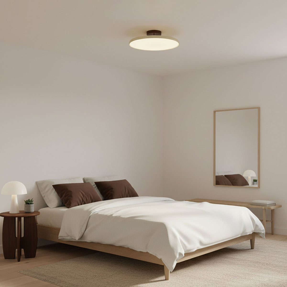 Yanik Adjustable Flush Mount Ceiling Light