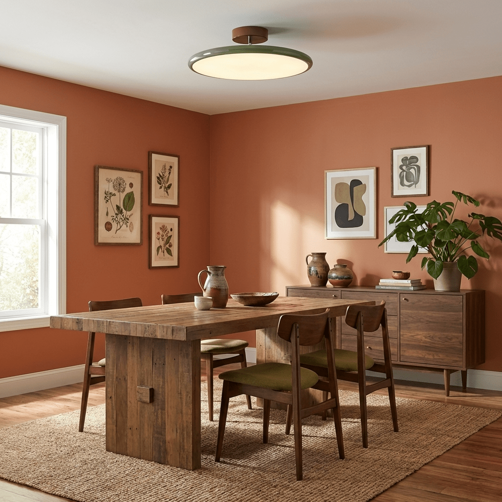 Yanik Adjustable Flush Mount Ceiling Light