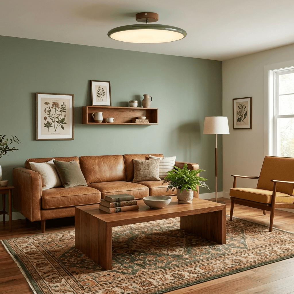 Yanik Adjustable Flush Mount Ceiling Light