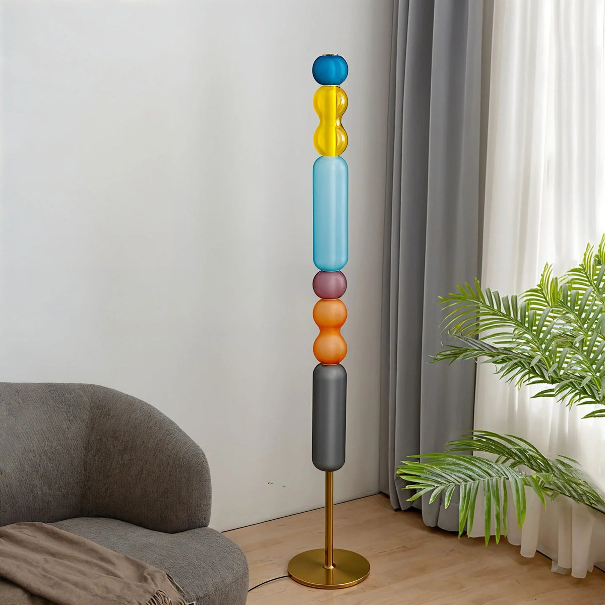 Loxley Color Glass Floor Lamp