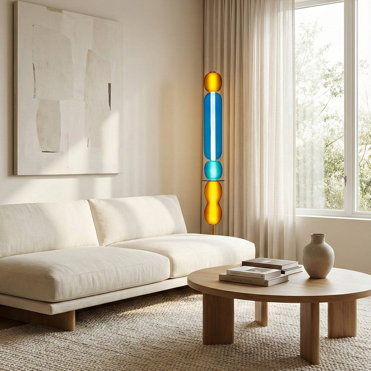 Loxley Color Glass Floor Lamp