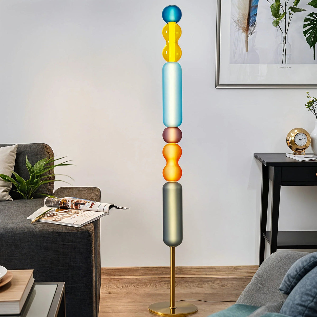 Loxley Color Glass Floor Lamp