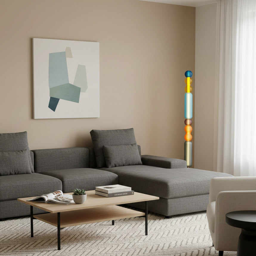 Loxley Color Glass Floor Lamp