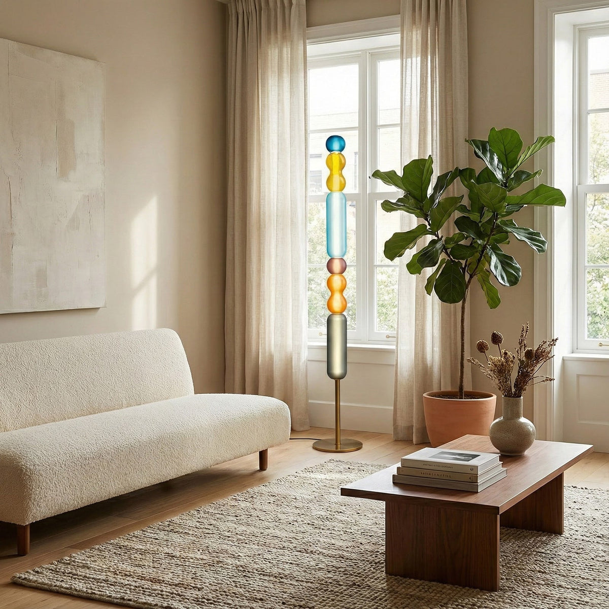 Loxley Color Glass Floor Lamp
