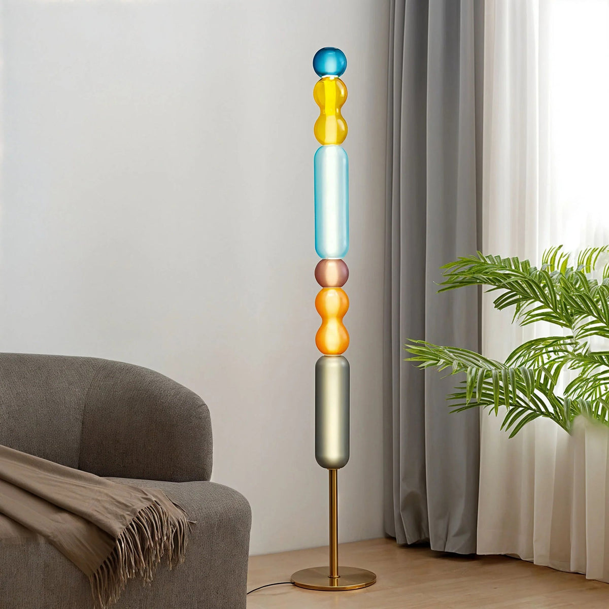 Loxley Color Glass Floor Lamp