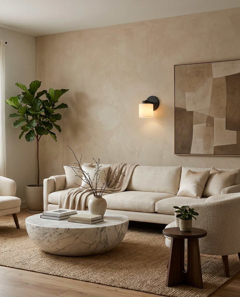 Isencombe Alabaster Wall Sconce