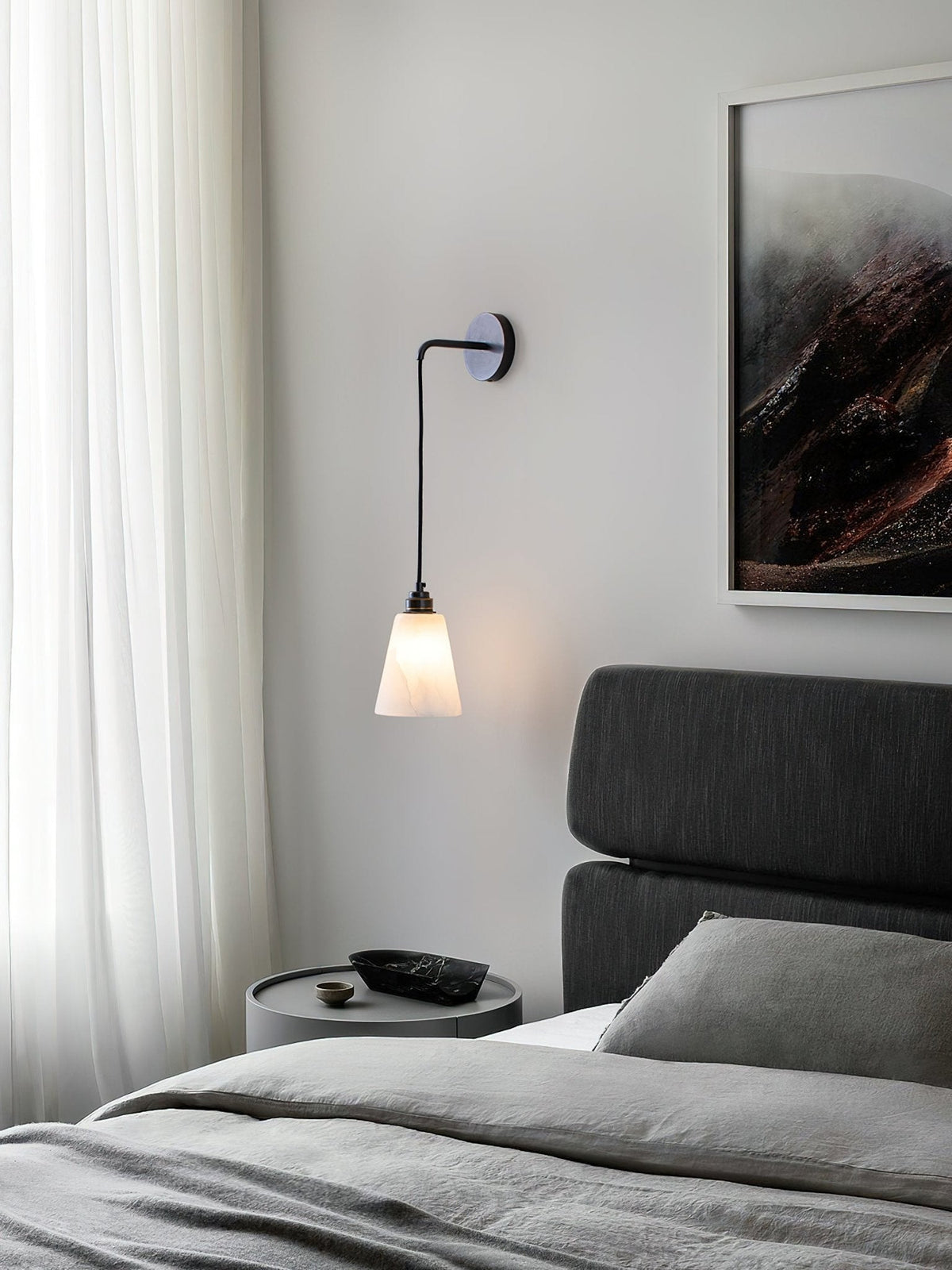Yarlan Alabaster Wall Pendant Light