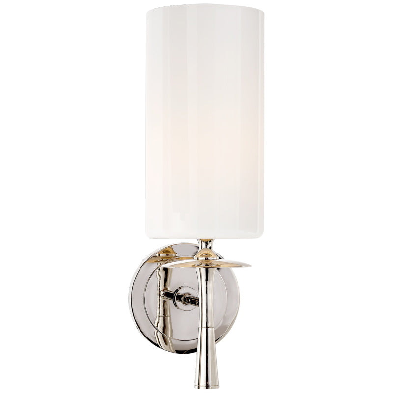 Knight Modern Minimalist Fabric Glass Wall Lamp