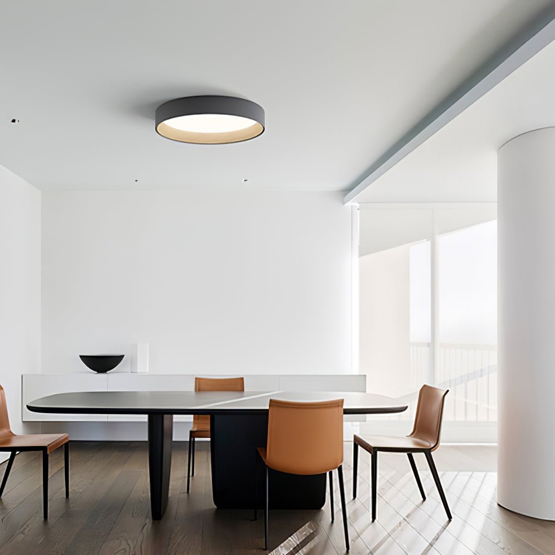 Denvir Modern Minimalist Round Ceiling Lamp
