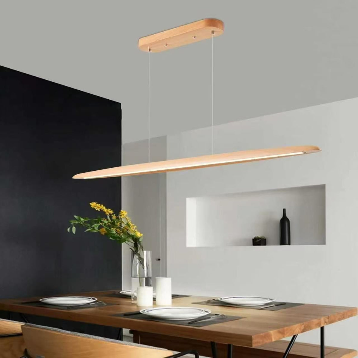 Bisol Wood Pendant Light
