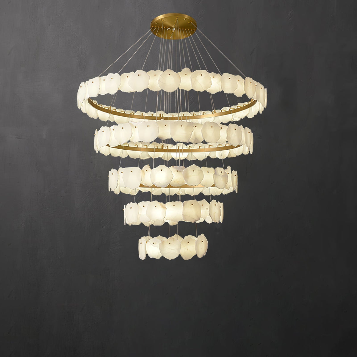 Albeine Luxury Alabaster Chandelier