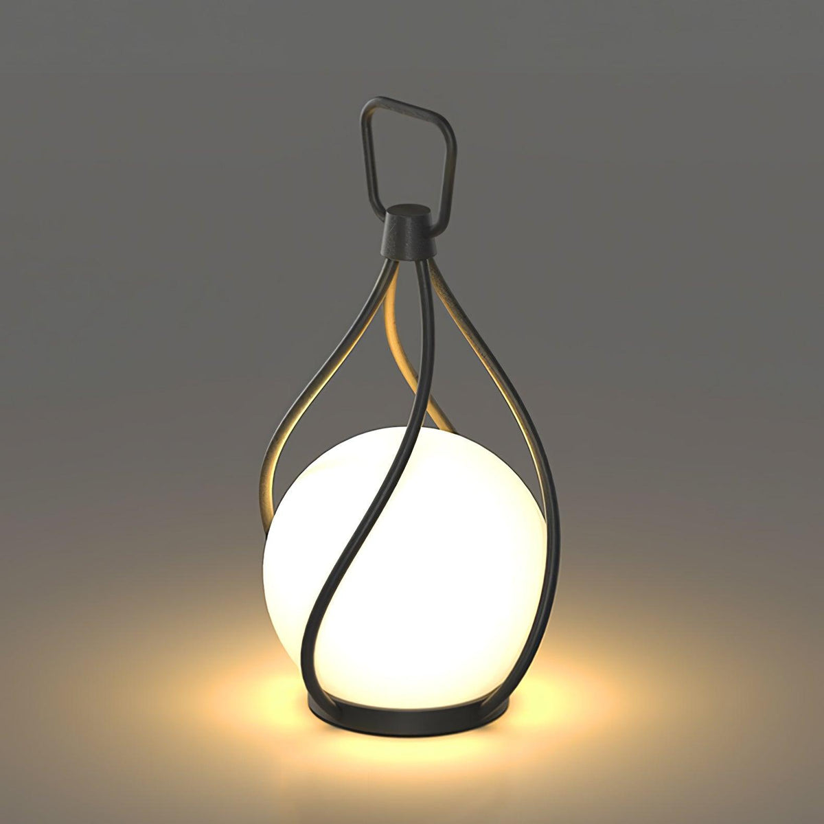 Emma Minimalist Glass Table Lamp