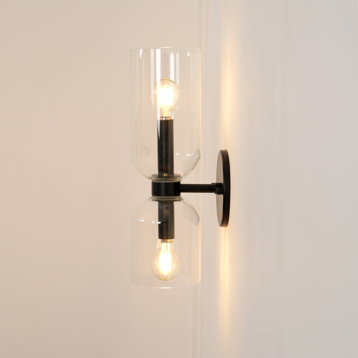 Zildes Nordic Art Plug-In Glass Wall Lamp