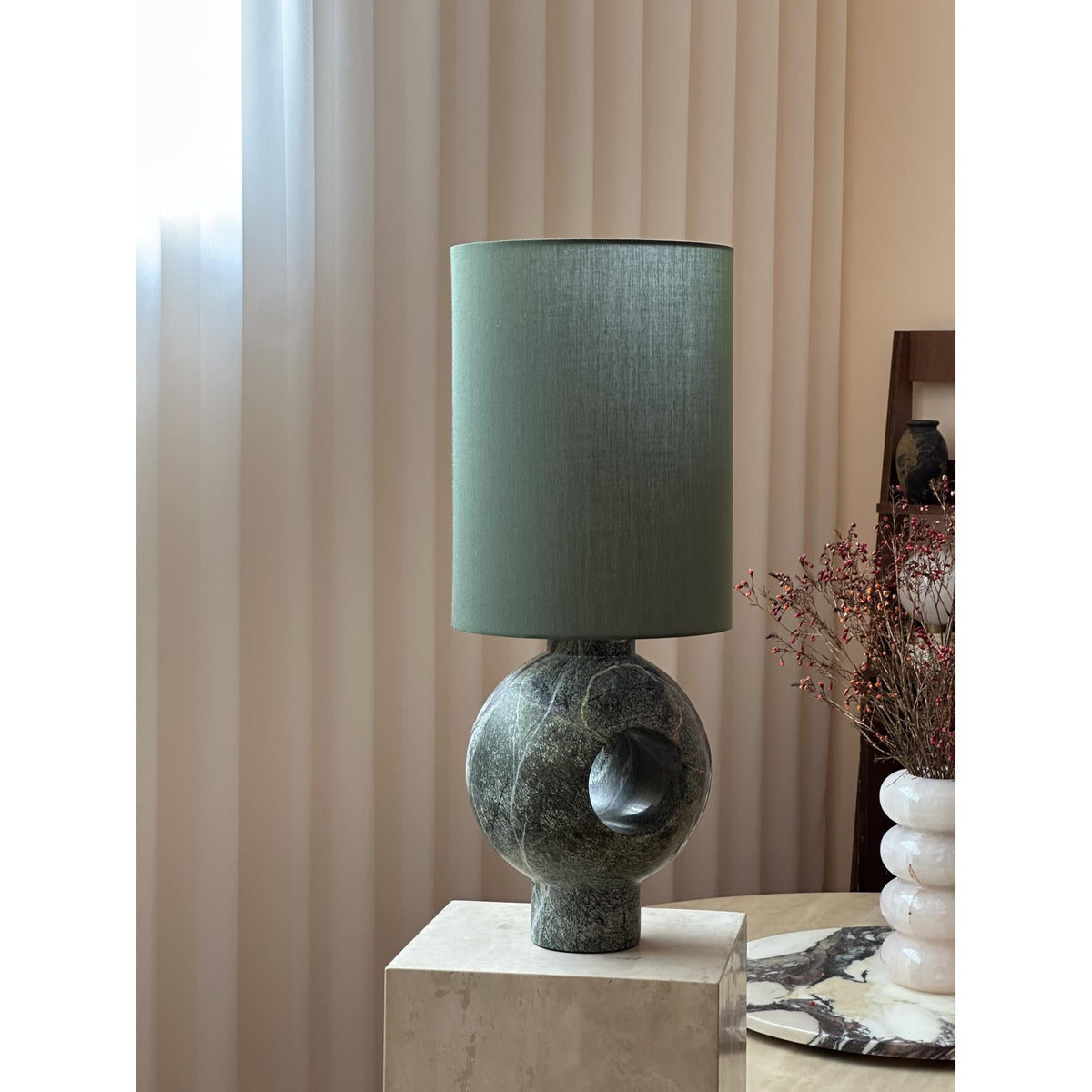 Hollie Marble Table Lamp