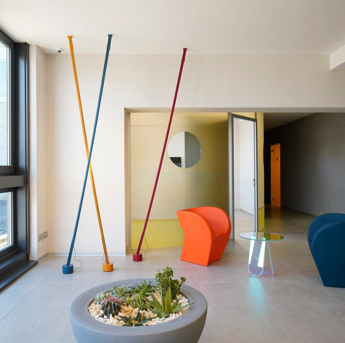 Vorenk Fabric Floor Lamp