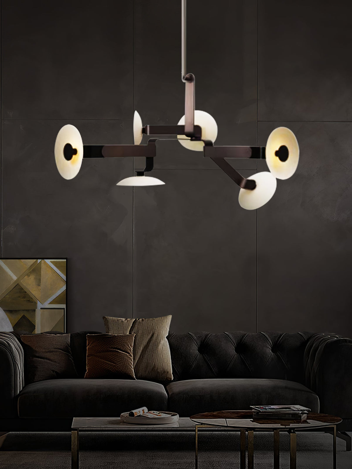 Veluira Brown Chandelier