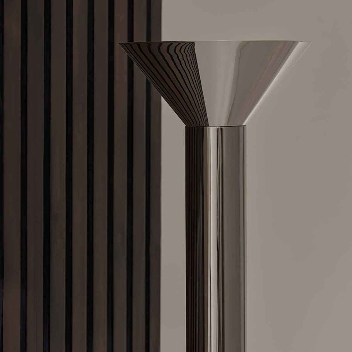 Evvaren Column Alabaster Floor Lamp