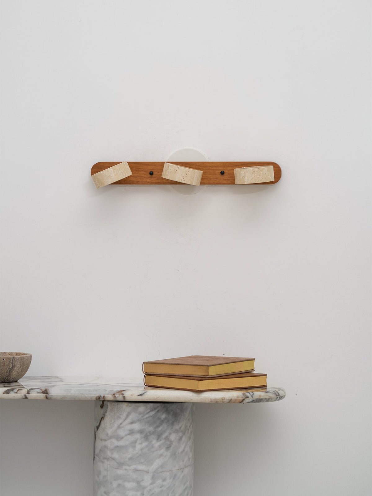Hewen Travertine Duo Indoor Wall Light