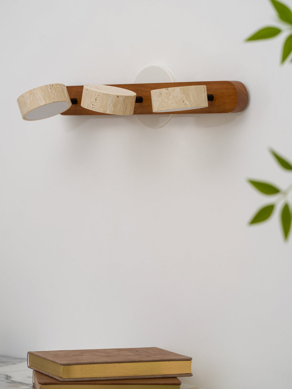 Hewen Travertine Duo Indoor Wall Light