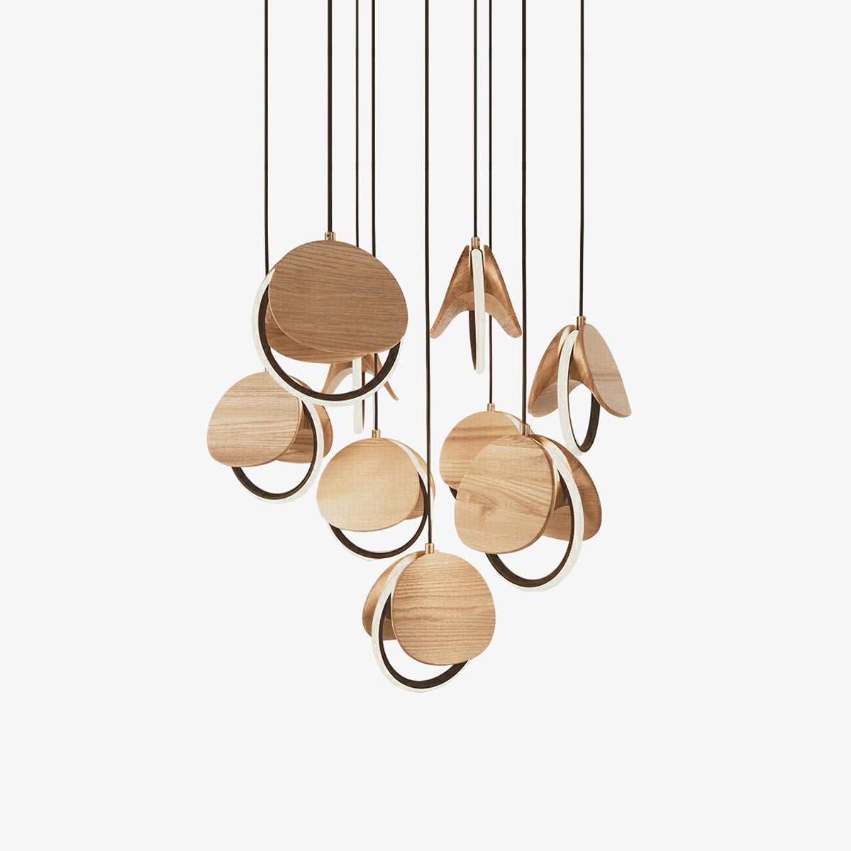 Avvelen Geometric Wood Pendant Light